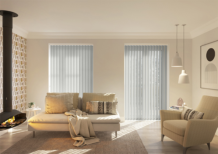Roma, Cirrus Grey - Vertical Blind - Image 8